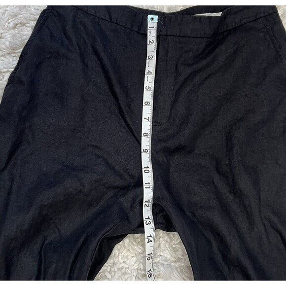 Company Ellen Tracy 100% Linen Pants Womens‎ 10 Lightweight Basic Minimalist - Picture 4 of 7